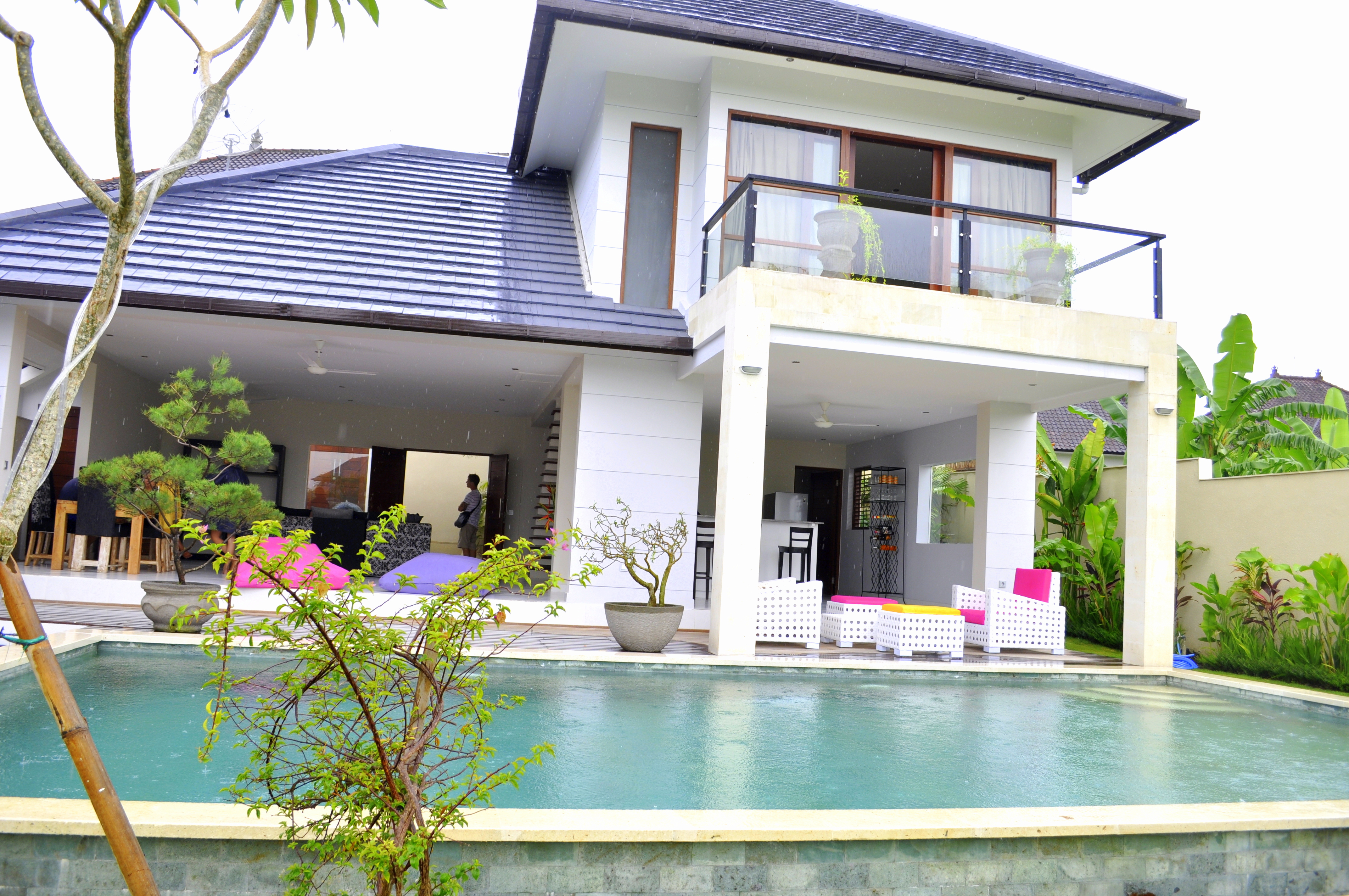 Rumah baru dengan pemandangan sawah di Canggu - Kibarer 