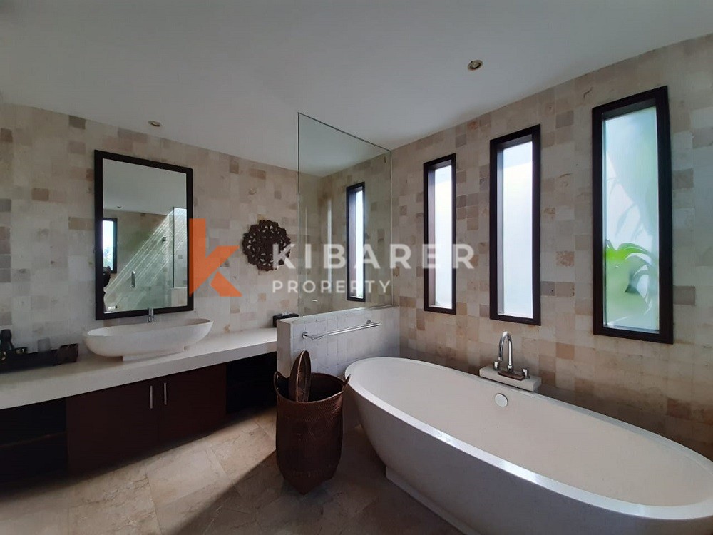 Beautiful two bedroom villa beach side villa in seseh