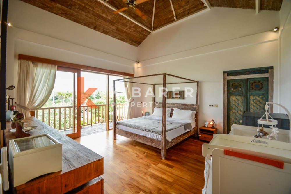 Amazing Ocean View Three + one Bedrooms Enclosed Living Villa In Ungasan (available 1st November)