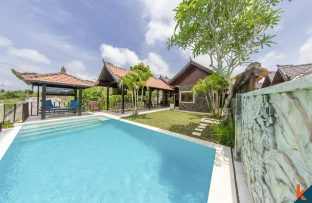 Charming Freehold Villa with Amazing View in Ungasan