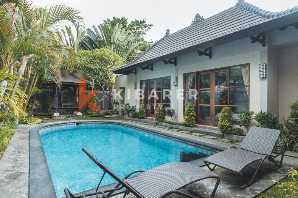 One Gate System Two Bedrooms Open Living Villa Situated In Canggu