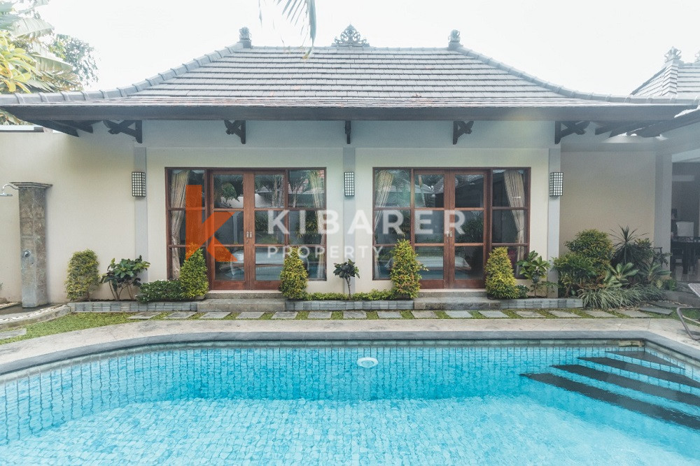 One Gate System Two Bedrooms Open Living Villa Situated In Canggu