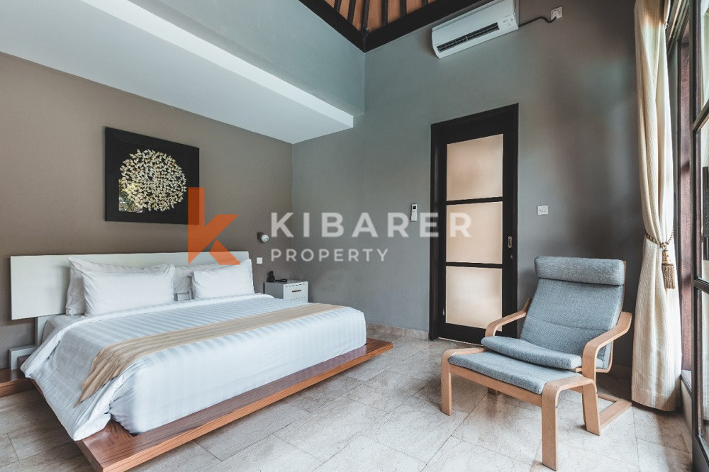 One Gate System Two Bedrooms Open Living Villa Situated In Canggu