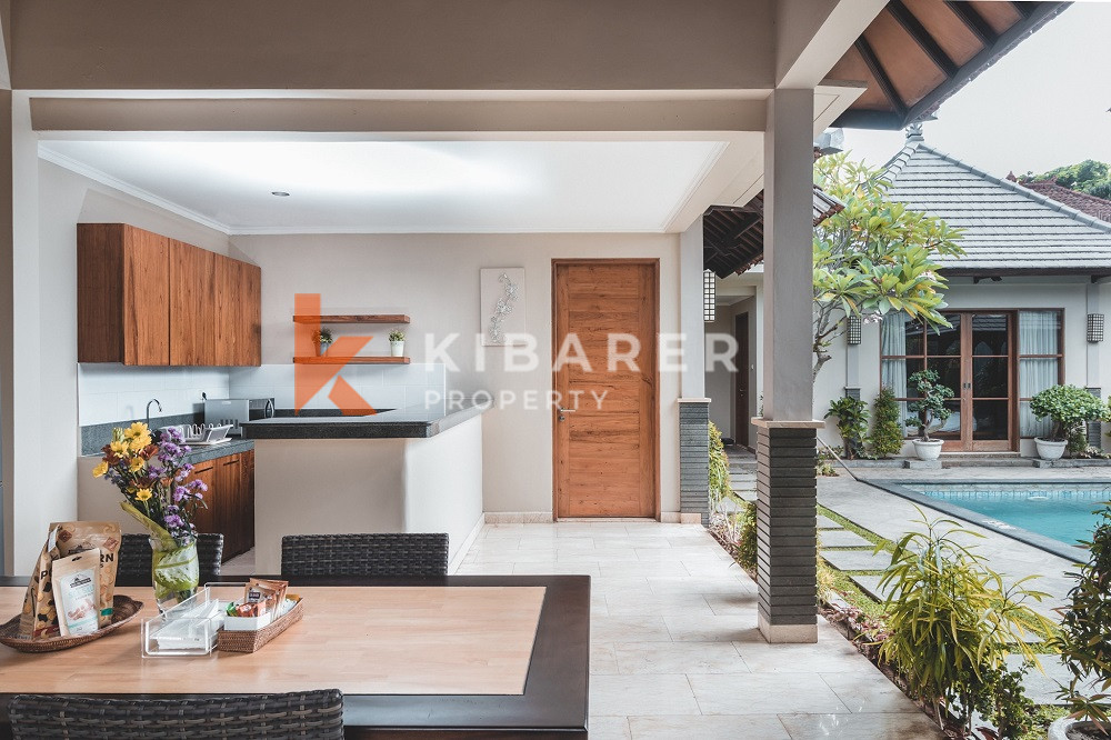 One Gate System Two Bedrooms Open Living Villa Situated In Canggu