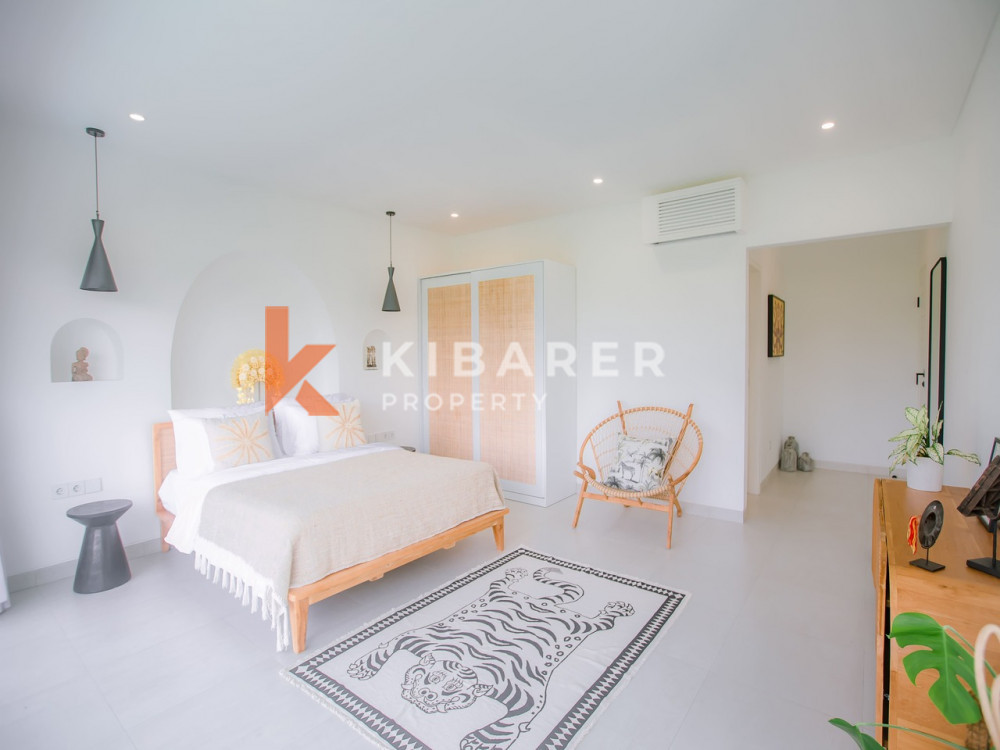 Gorgeous Three Bedroom Villa Enclosed Living Room Situated in Canggu (Available on October 9th 2024)