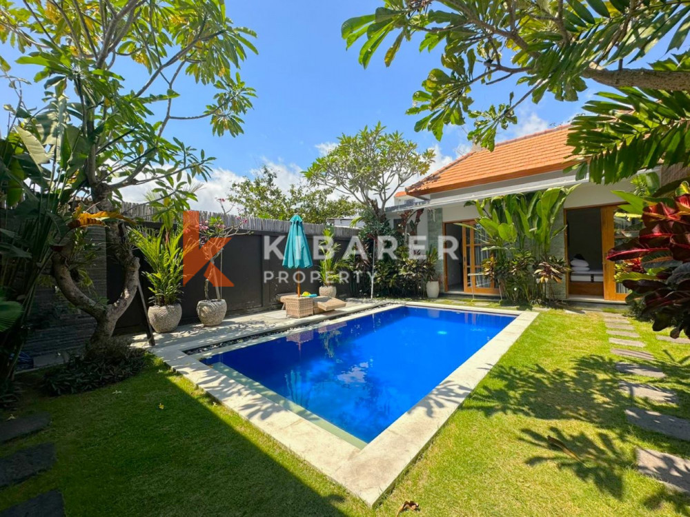 Cozy Three Bedroom Open Living Villa Nestled in Berawa