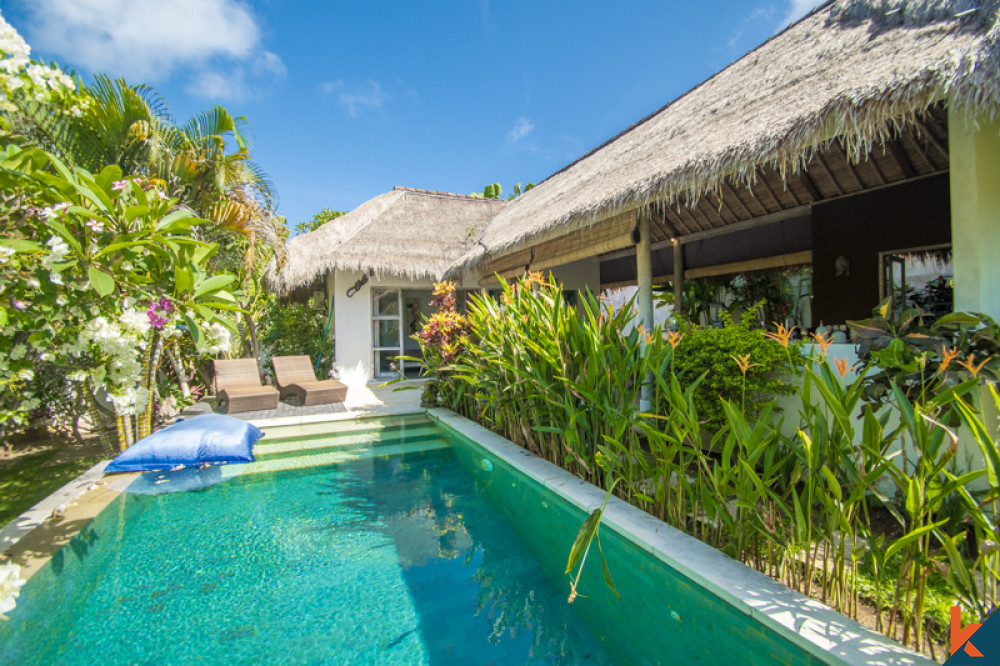 Traditional two bedroom villa with tropical touch