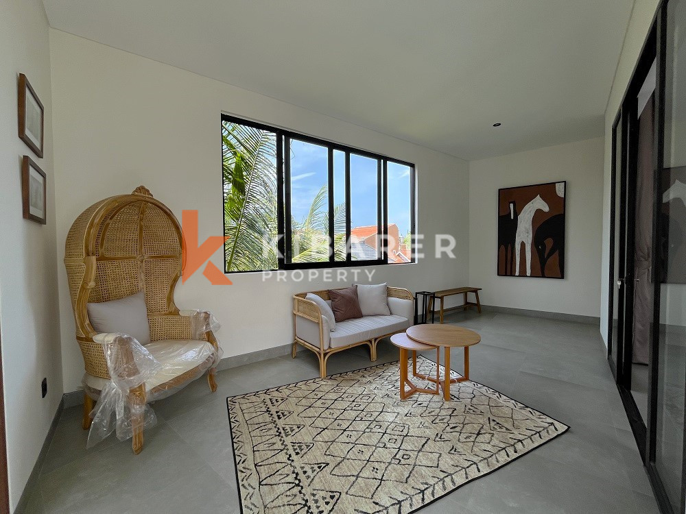 Stylish Two Bedrooms Closed Living Villa in Trendy Pererenan Area (Available on 15th Nov 2024 - 15th Feb 2025)