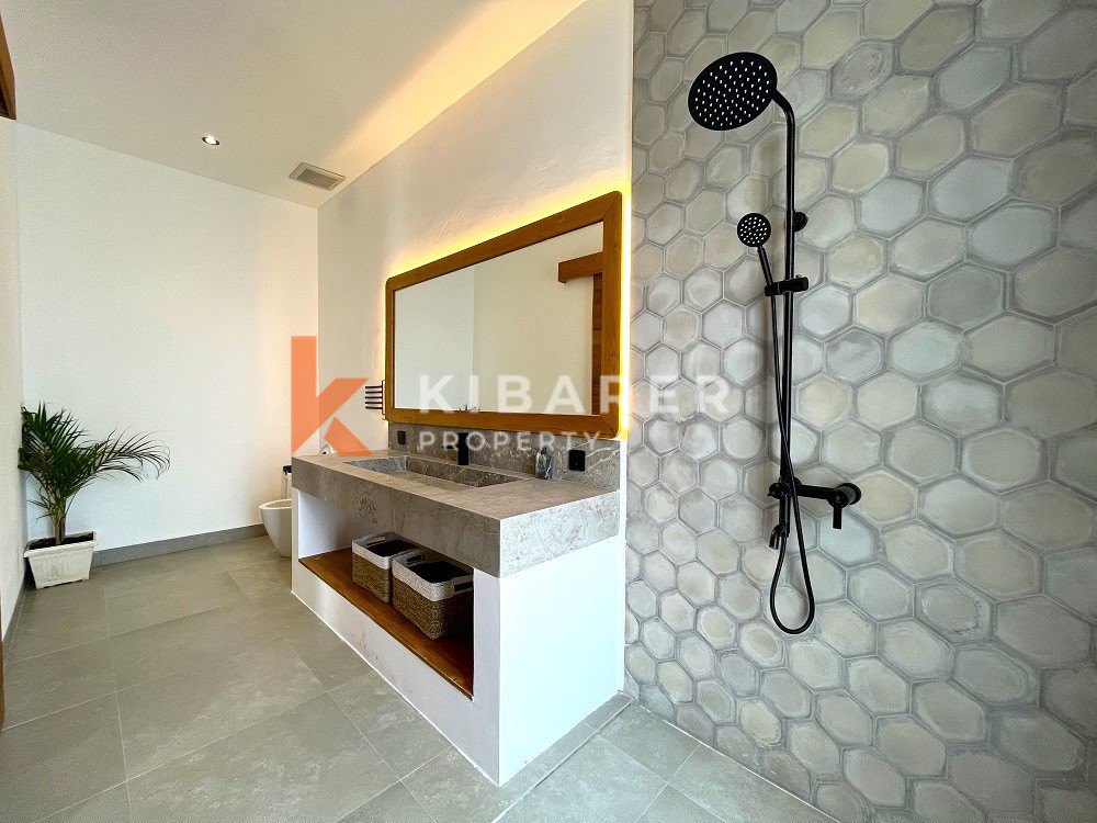 Stylish Two Bedrooms Closed Living Villa in Trendy Pererenan Area (Available on 15th Nov 2024 - 15th Feb 2025)