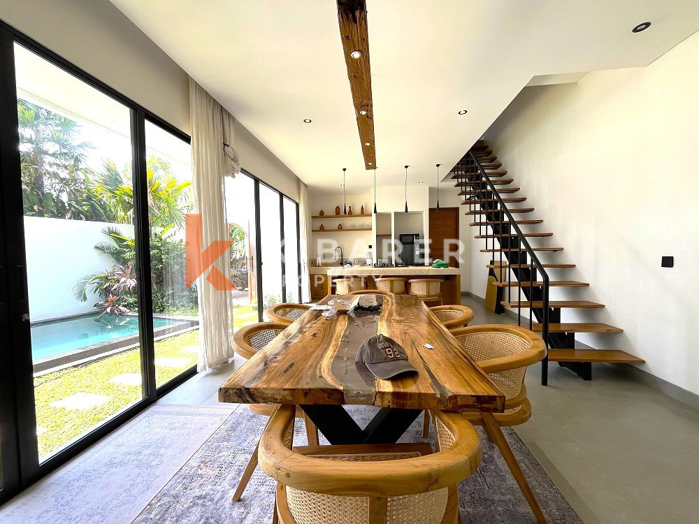 Stylish Two Bedrooms Closed Living Villa in Trendy Pererenan Area (Available on 15th Nov 2024 - 15th Feb 2025)