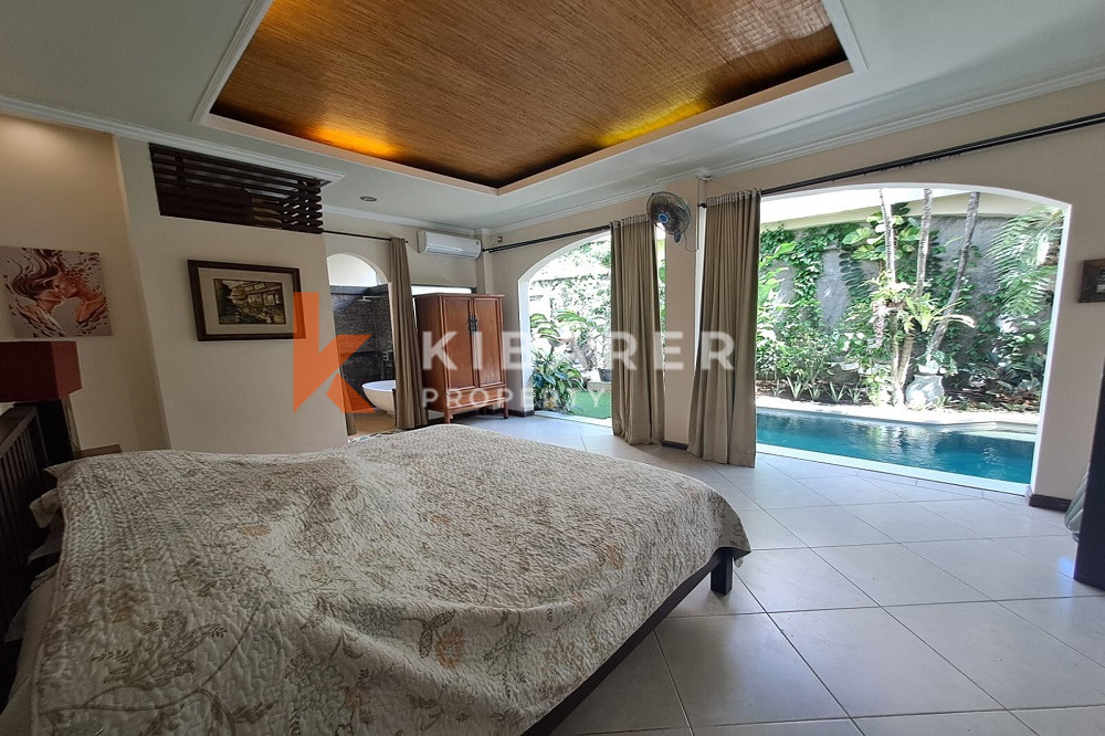 Villa accueillante de deux chambres avec jardin sur le toit à Sanur (LOCATION MINIMUM 3 ANS)