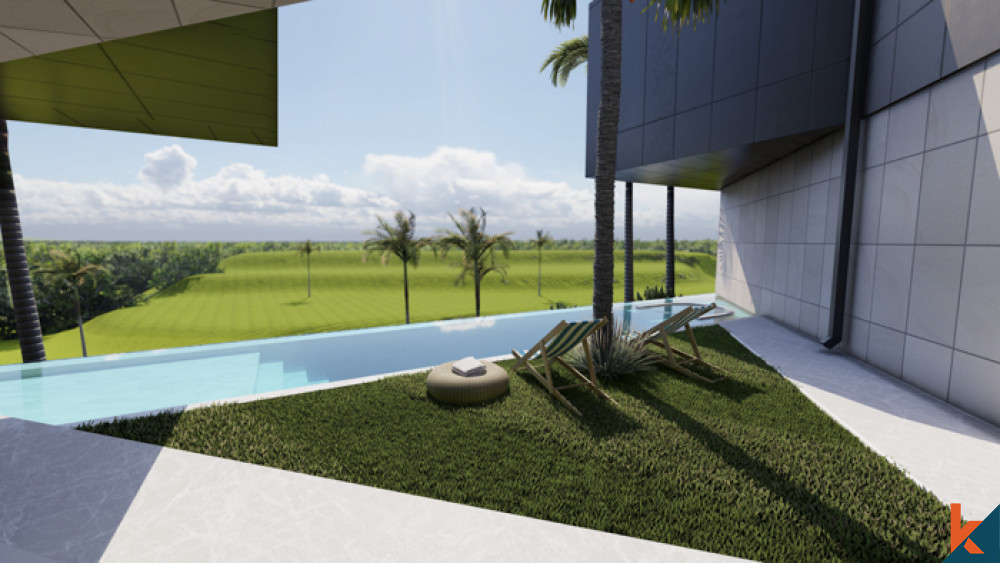 Upcoming four bedroom estate with five stars amenities for lease in Ubud