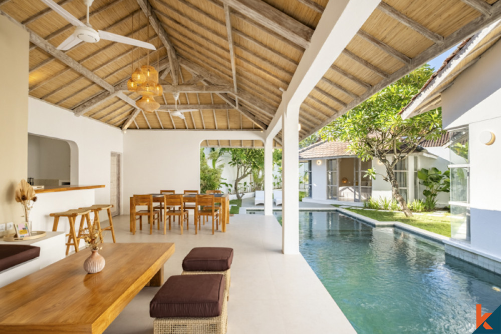 Grande propriété à bail de trois chambres avec un retour sur investissement élevé à Seminyak