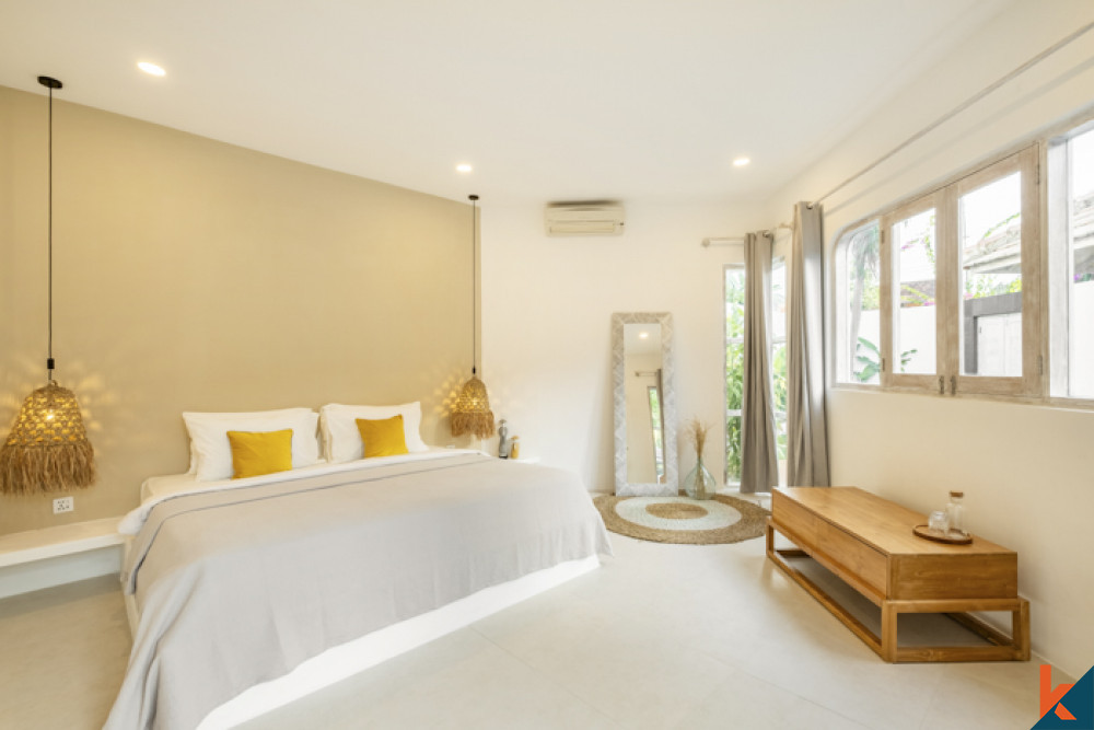 Great three bedroom leasehold property with high ROI in Seminyak