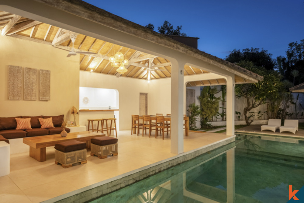 Great three bedroom leasehold property with high ROI in Seminyak