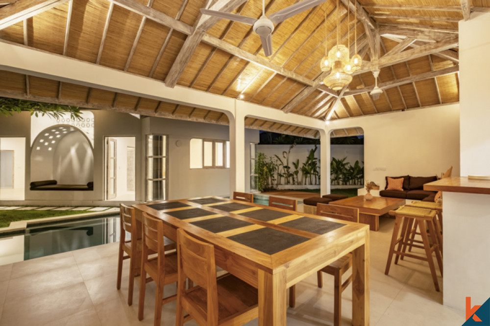 Great three bedroom leasehold property with high ROI in Seminyak