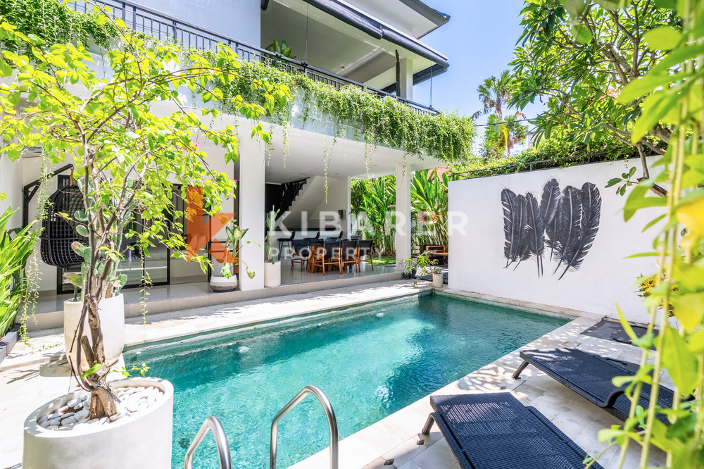 Stunning Three Bedroom Open Living Room Scandinavian Villa in Canggu