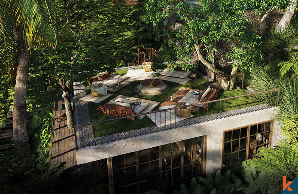 Villa de 5 chambres sur plan d'investissement de luxe à Ubud