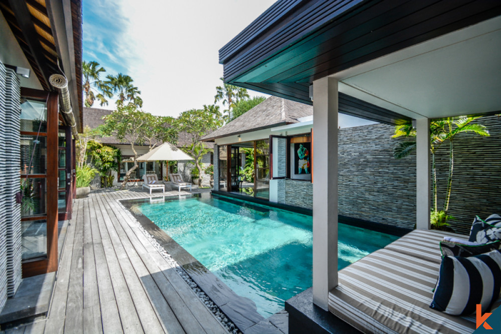 Great lifestyle and investment leasehold estate in Seminyak near the beach