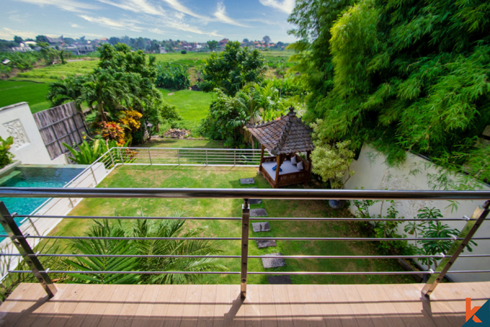 Grand domaine en pleine propriété avec une vue imprenable sur les rizières à vendre