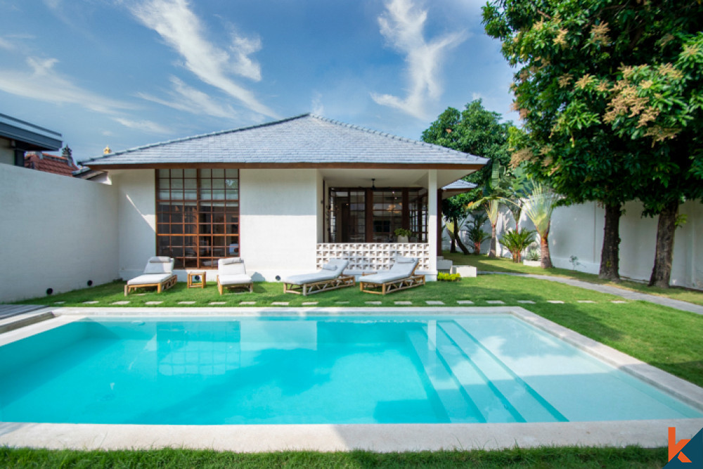 Villa design unique avec de bons rendements à louer à Seminyak