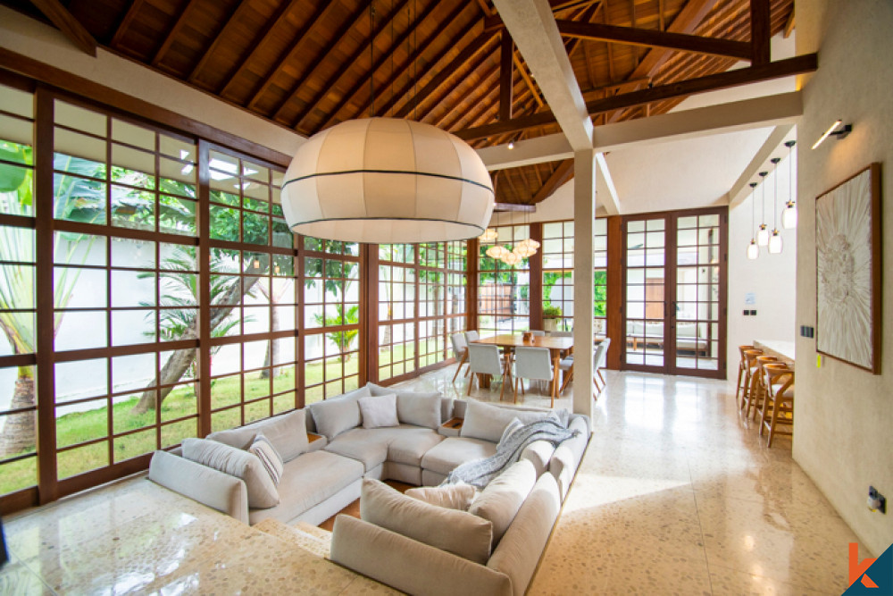 Unique designer villa with good returns for lease in Seminyak