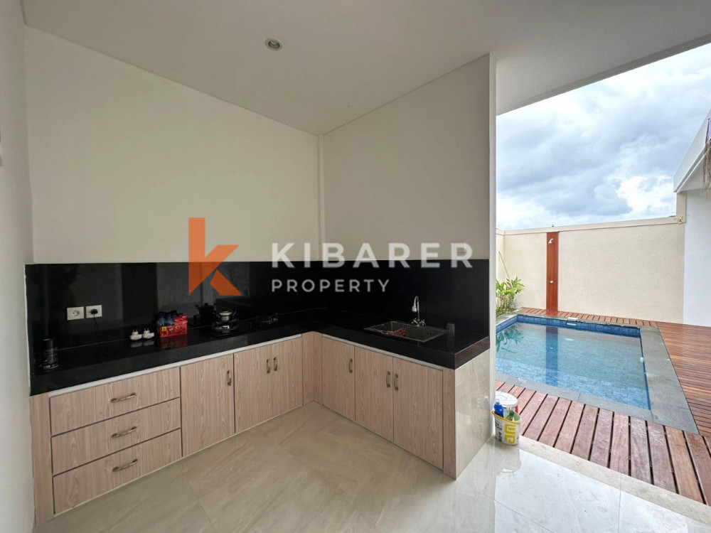 Brand New Two Bedroom Unfurnished and Open Living Villa in Kerobokan (Minimum 3 years)