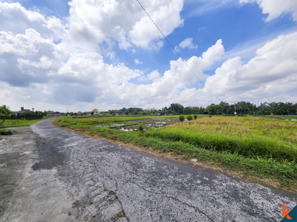 Sebidang tanah seluas 10 are yang bagus dengan pemandangan menakjubkan di Kedungu