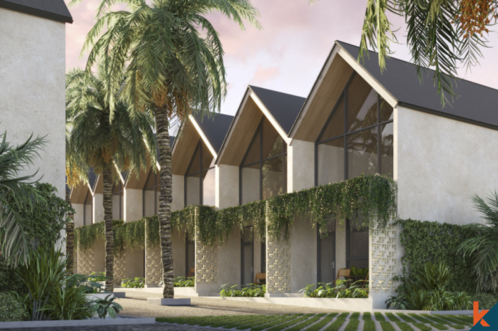 Upcoming two level modern townhouse leasehold in Canggu