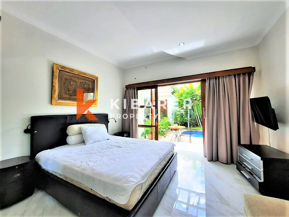 Beautiful three bedrooms open living room villa in jimbaran