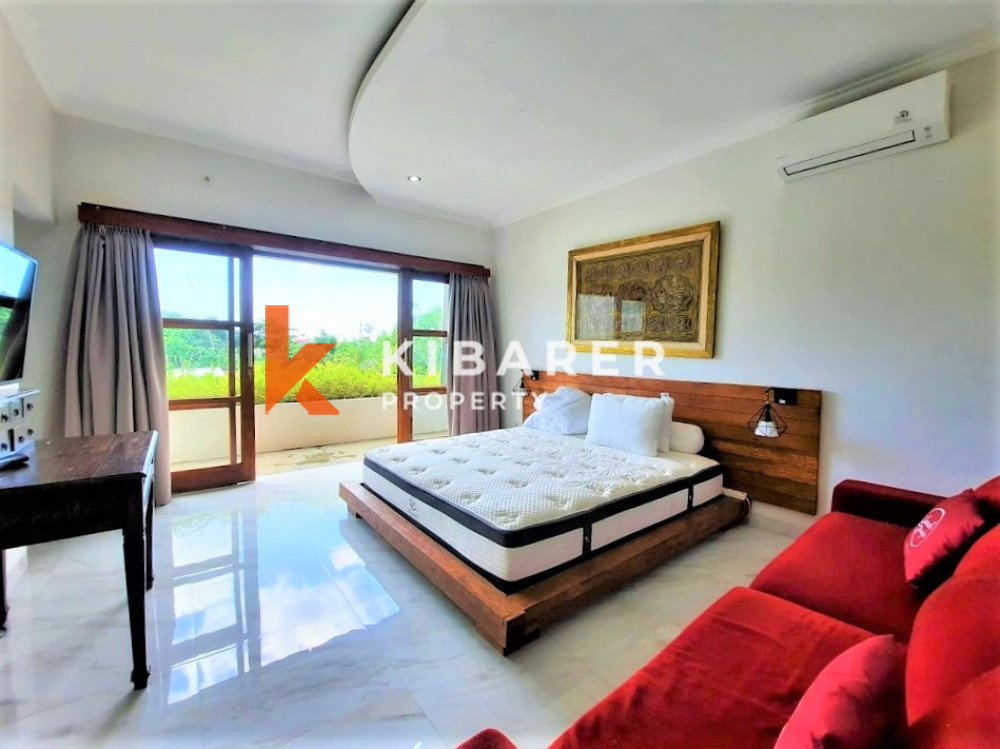 Beautiful three bedrooms open living room villa in jimbaran