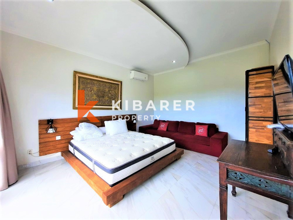 Beautiful three bedrooms open living room villa in jimbaran