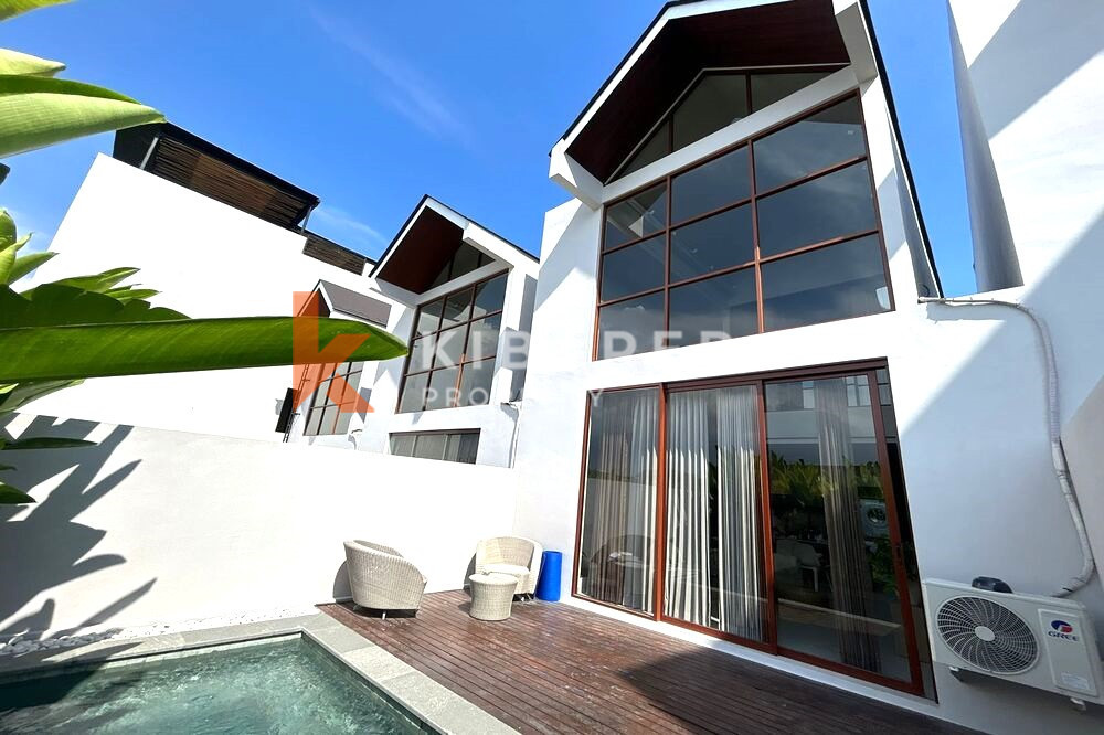 Incredible Two Bedroom Contemporary Tropical Villa with Pool Situated in Pererenan