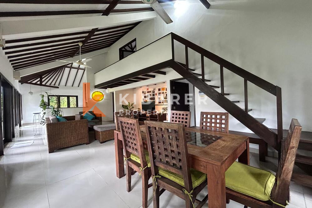 Breathtaking Three Bedroom Enclosed Living Room Classic Villa in Kerobokan