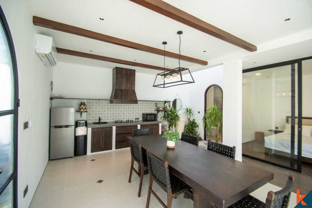 Brand new charming three bedroom freehold villa for sale in Canggu