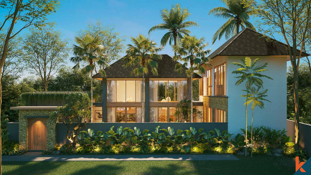 Prochaine villa moderne de trois chambres à louer à Seminyak