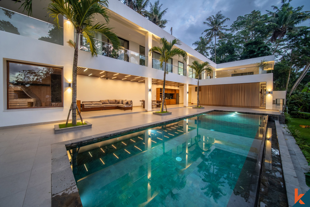 Secluded 4-Bedroom Villa with Breathtaking Jungle Views