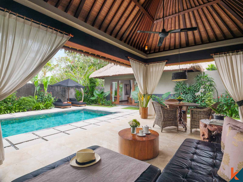 Brand new one bedroom stylish villa for lease in Seminyak