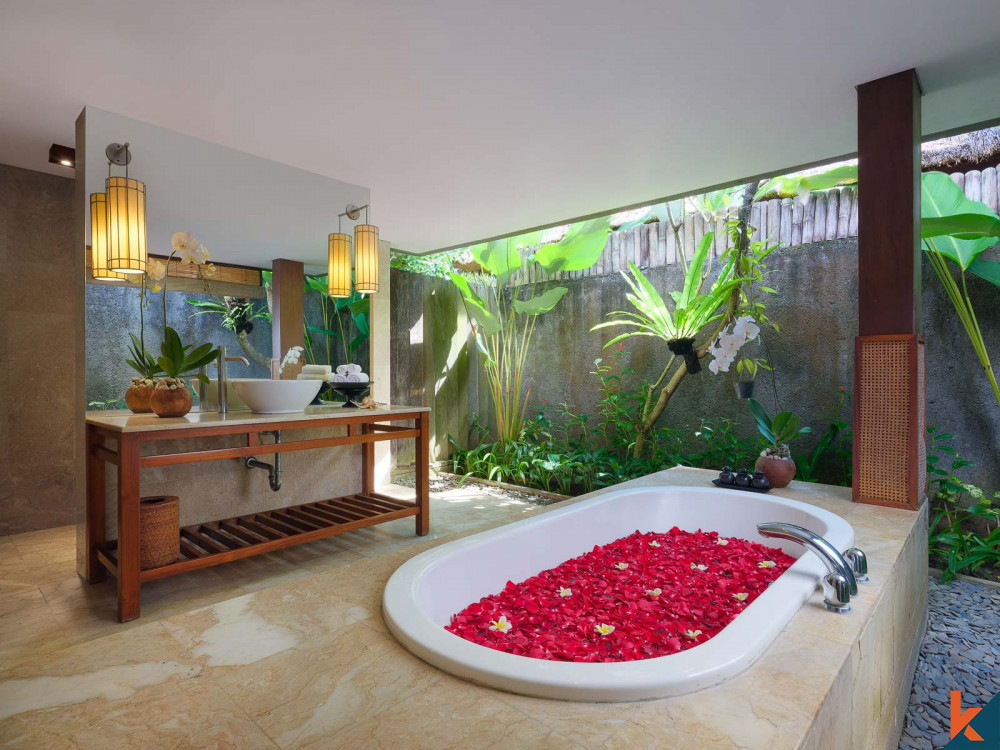 Brand new one bedroom stylish villa for lease in Seminyak