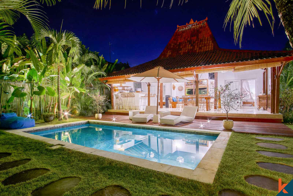 Amazing three bedroom leasehold Joglo style villa in Ubud