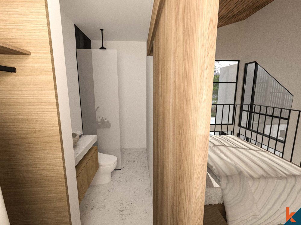 Upcoming modern one bedroom leasehold estate in Uluwatu