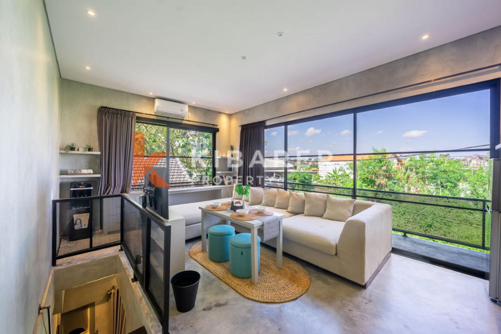 Minimalist Style One Bedroom Apartment with Sharing Pool in Canggu