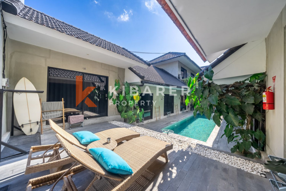 Minimalist Style One Bedroom Apartment with Sharing Pool in Canggu