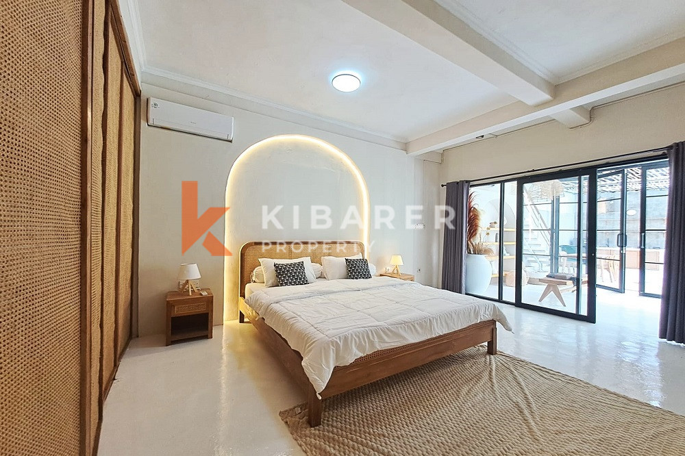 Newly Renovated Four-Bedrooms Enclosed Living Villa Situated In Seminyak Area