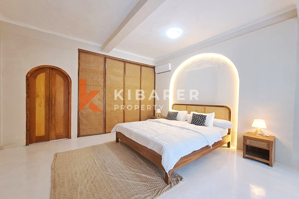 Newly Renovated Four-Bedrooms Enclosed Living Villa Situated In Seminyak Area