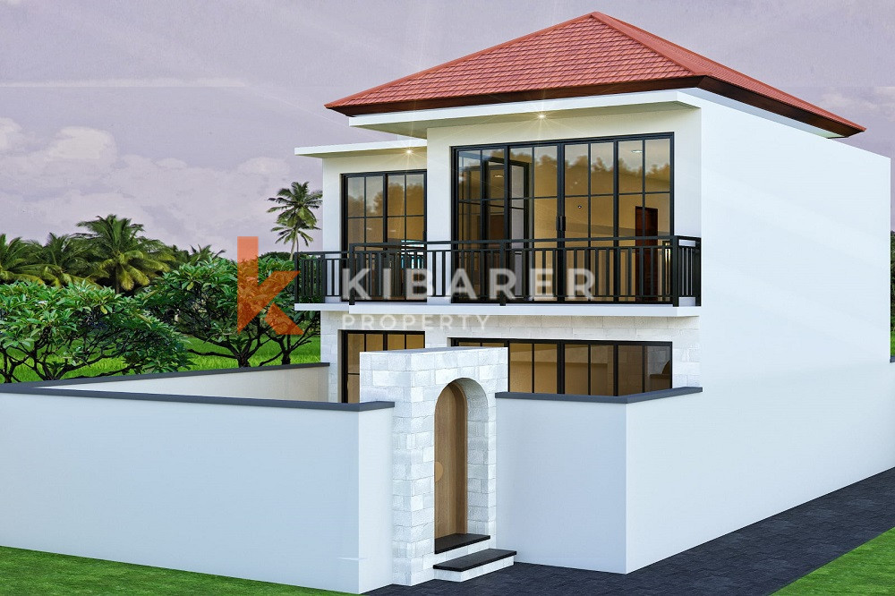 Offplan Brand Terbaru Unfurnished Dua Kamar Tidur Bergaya Modern Terletak di Kawasan Canggu (Sewa Minimal 10 Tahun)