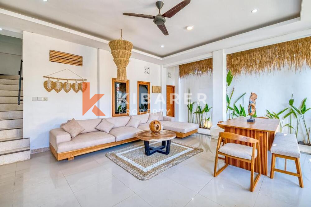 Stunning Nine-Bedroom Open Living Tropical Villa Situated in Pererenan