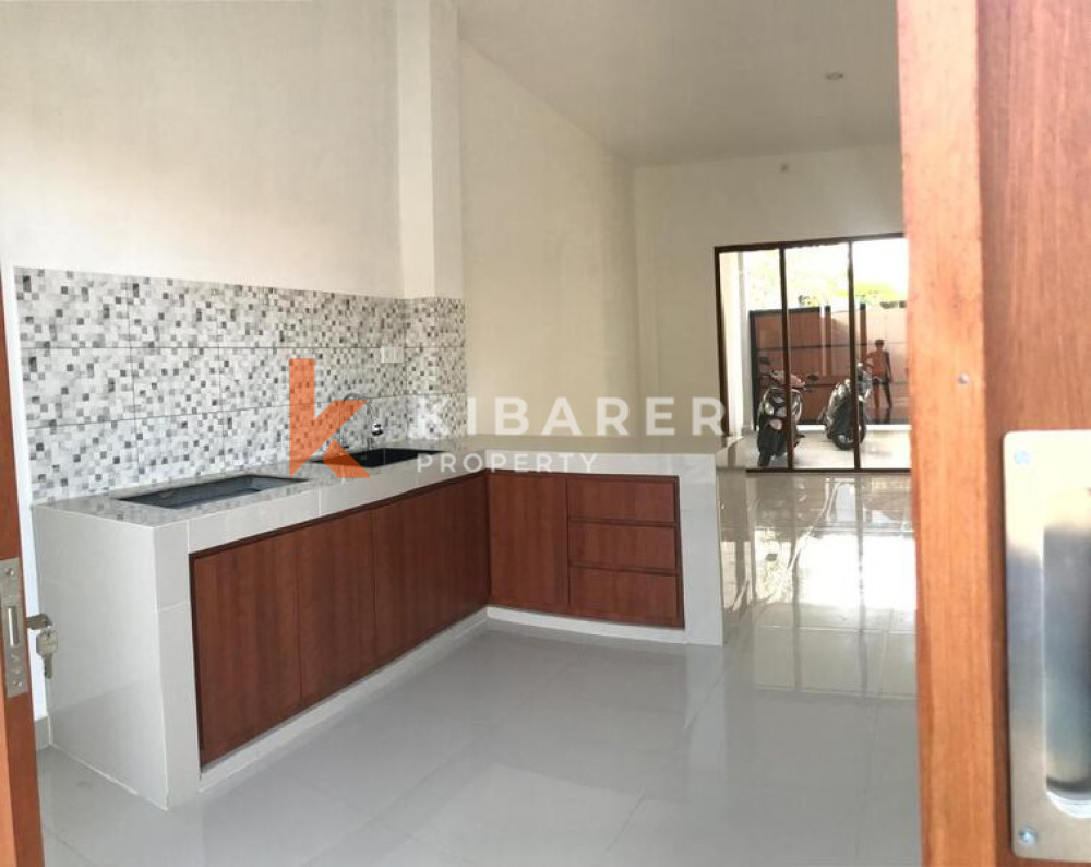 Unfurnished Spacious Modern Enclosed Living Villa for Rent in Canggu