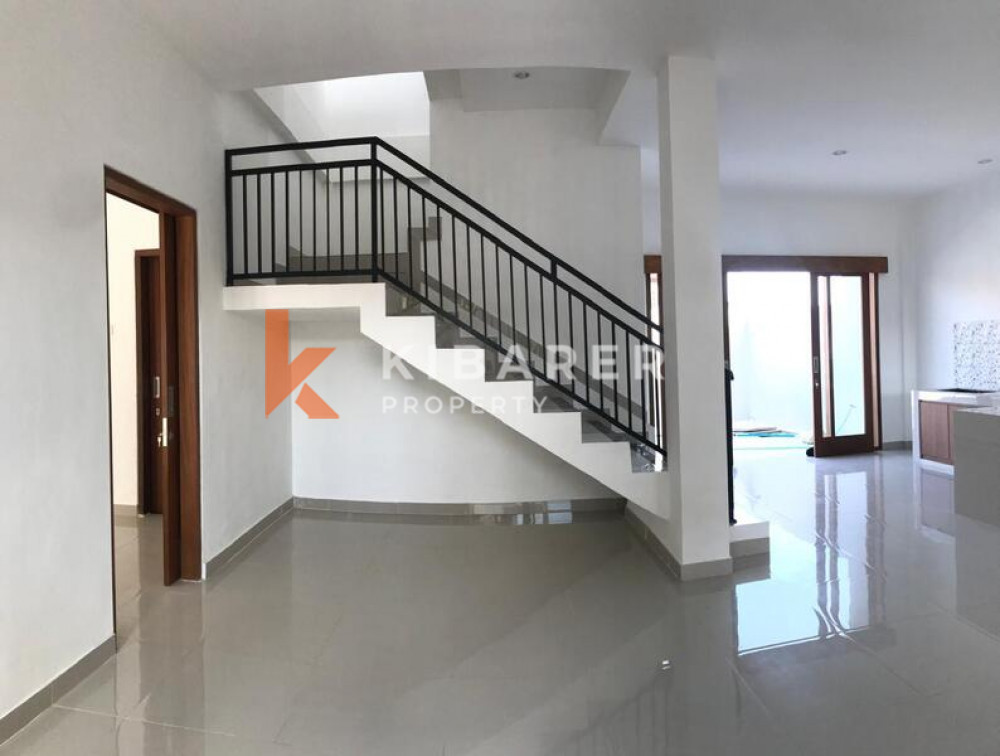 Unfurnished Spacious Modern Enclosed Living Villa for Rent in Canggu