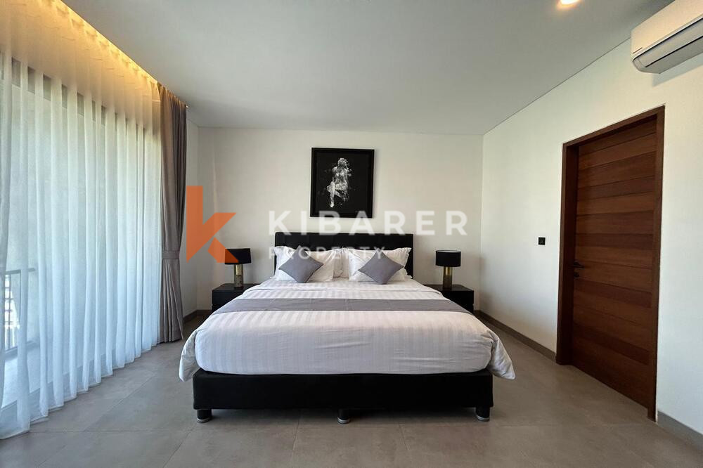 Elegance Two Bedroom Enclosed Living Industrial Touches Villa in Canggu